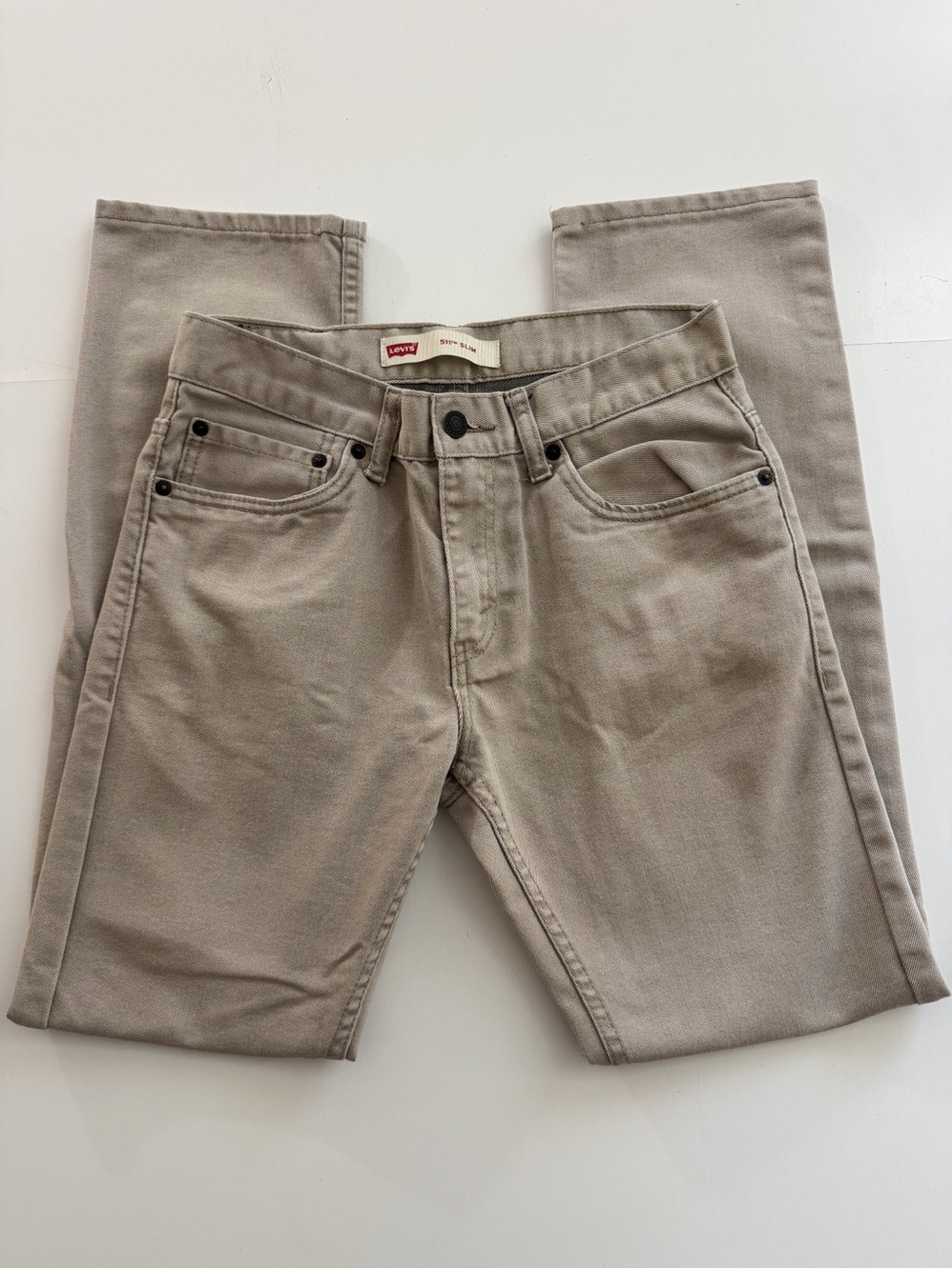 Levi's 511 Slim Jeans in Beige/Khaki